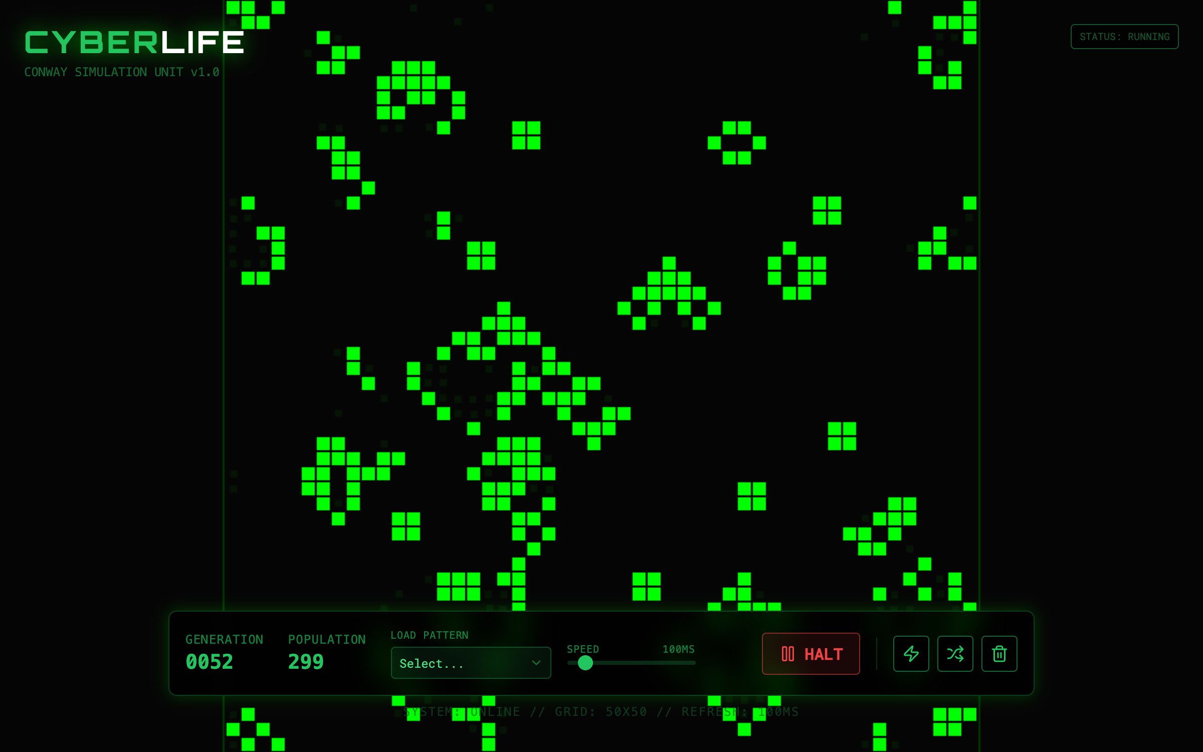 Screenshot of CyberLife
